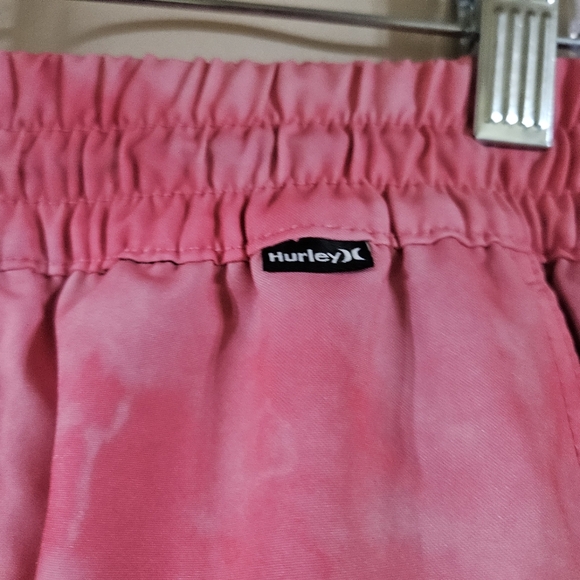 Hurley Pink‎ Tie-Dye Swim Shorts Small - Picture 4 of 7